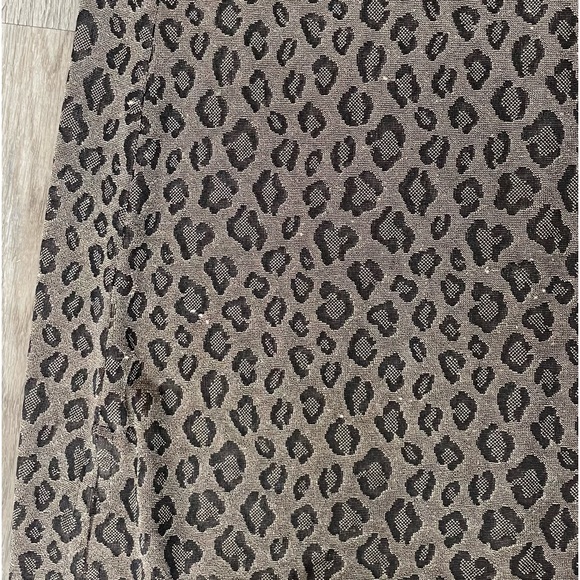 Vintage Rabbit Rabbit Rabbit Designs Cheetah Short Sleeve Dress 80 & 90’s - Picture 3 of 4